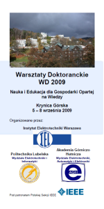Flyer of WD2009